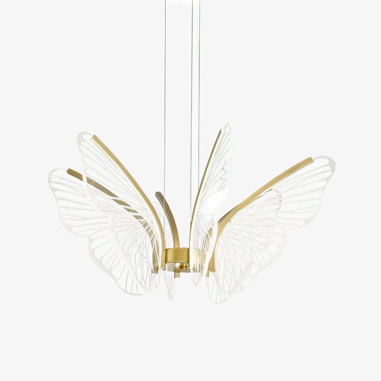 Zorvi candelabru Aripă de Fluture cristal