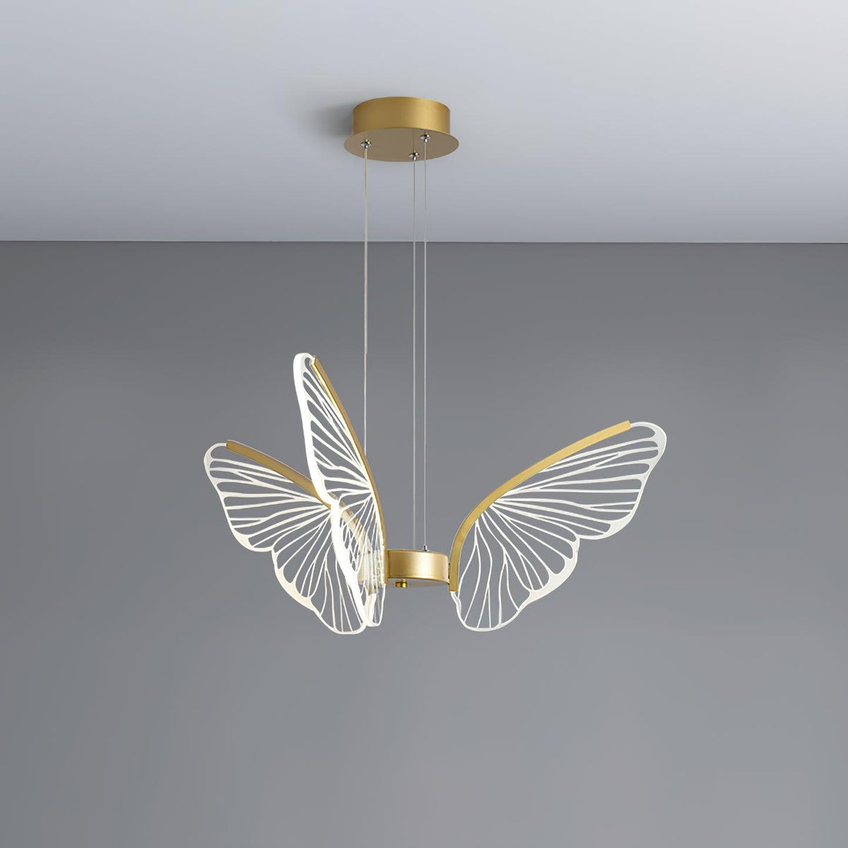 Zorvi candelabru Aripă de Fluture cristal