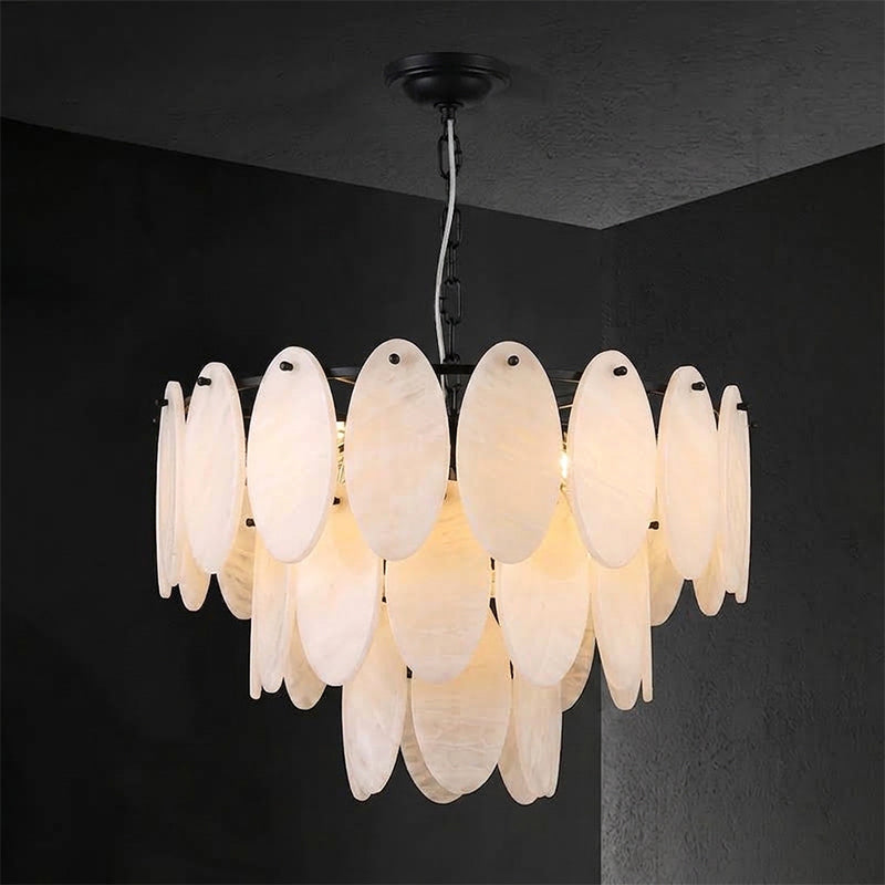 Elmsford Candelabru din alabastru