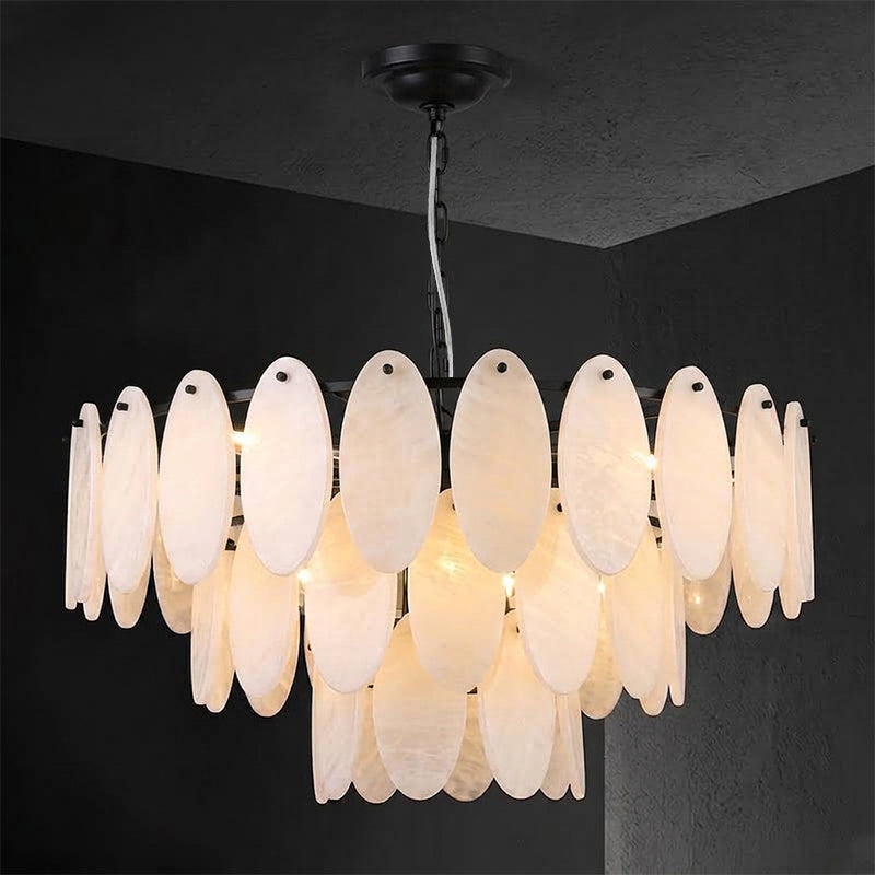 Elmsford Candelabru din alabastru