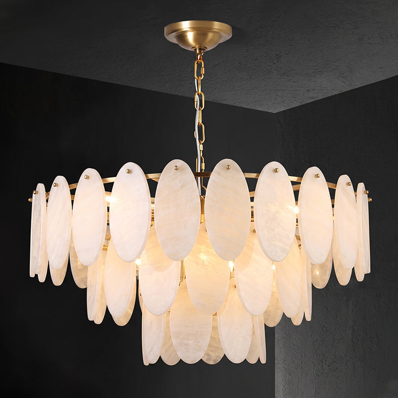 Elmsford Candelabru din alabastru