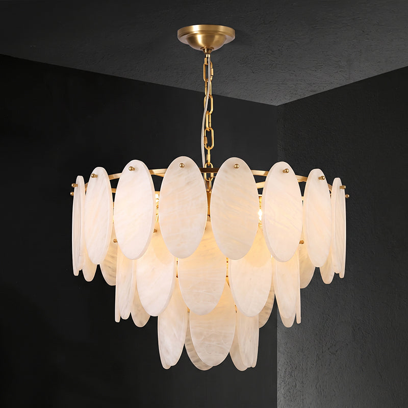 Elmsford Candelabru din alabastru