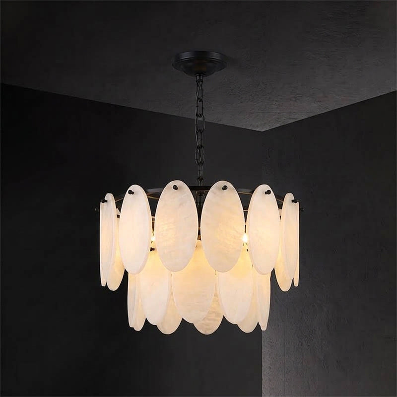 Elmsford Candelabru din alabastru