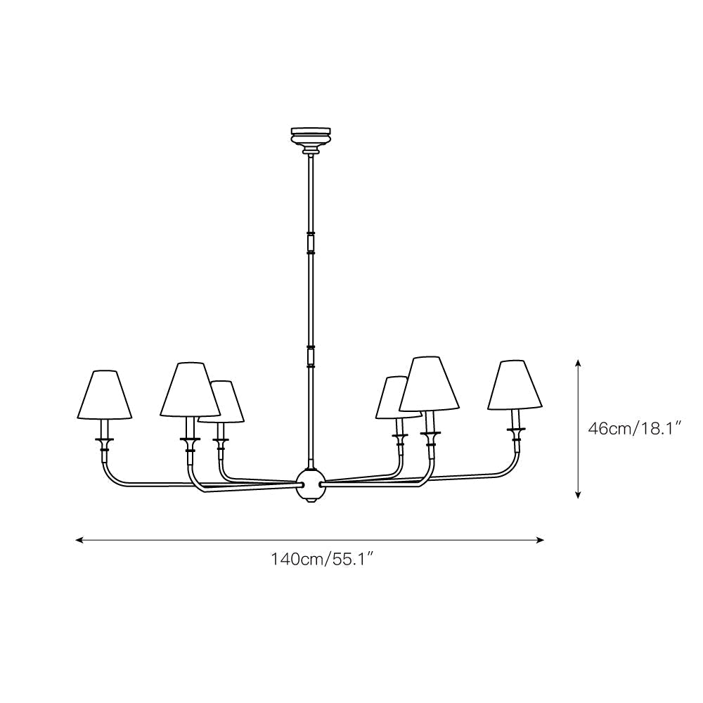 Arthaila candelabru  Vintage industrial Grande material textil