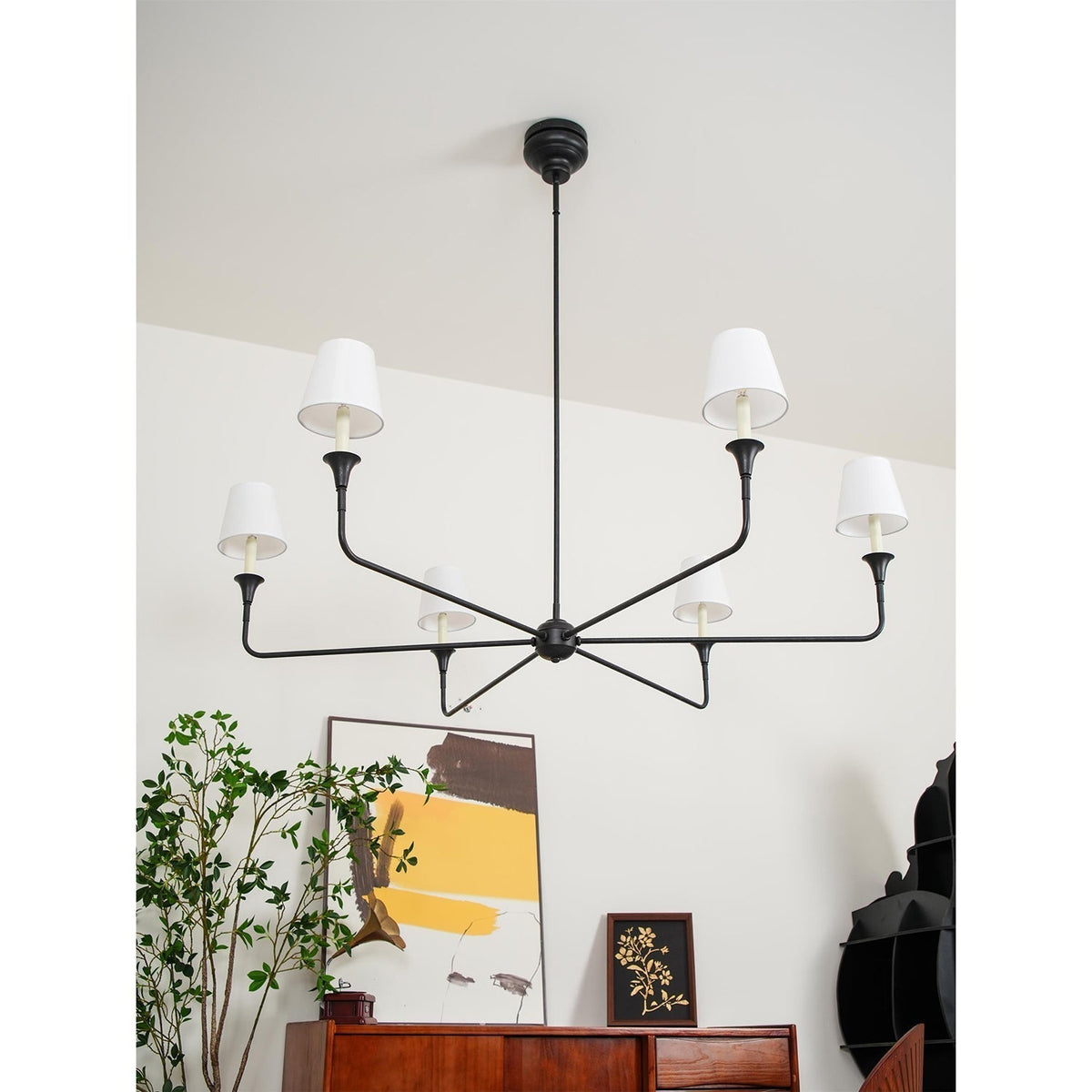 Arthaila candelabru  Vintage industrial Grande material textil