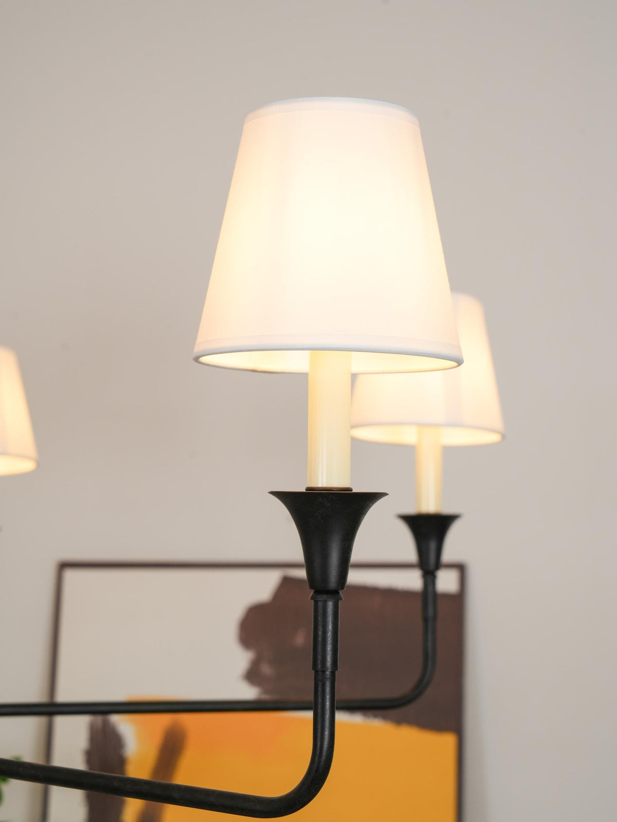 Arthaila candelabru  Vintage industrial Grande material textil