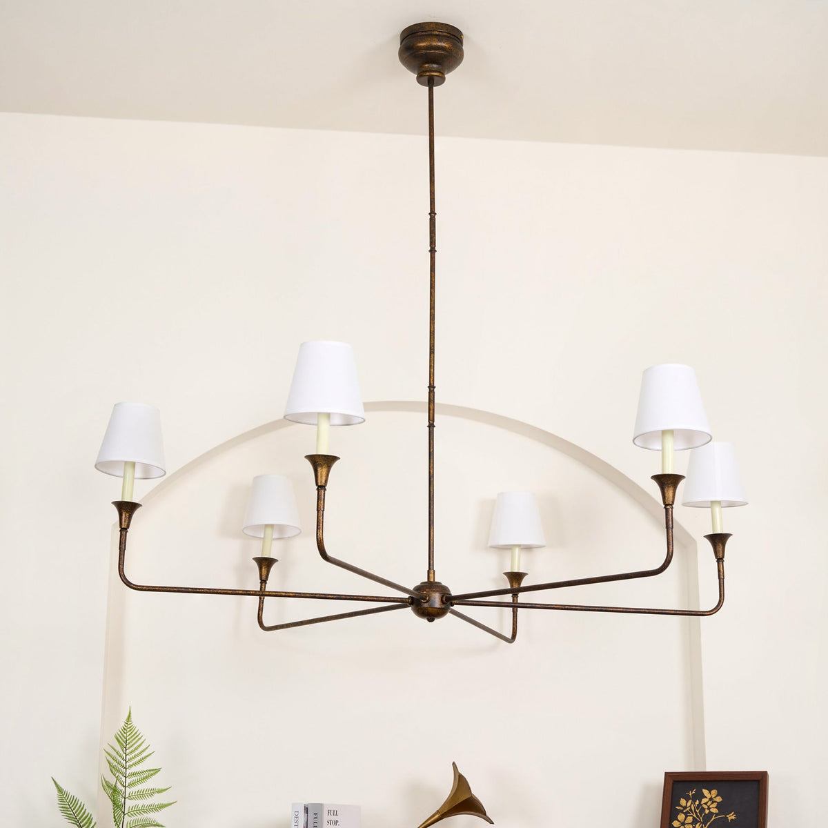 Arthaila candelabru  Vintage industrial Grande material textil