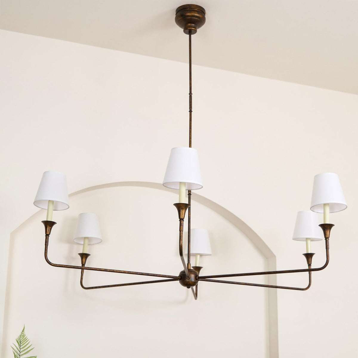 Arthaila candelabru  Vintage industrial Grande material textil