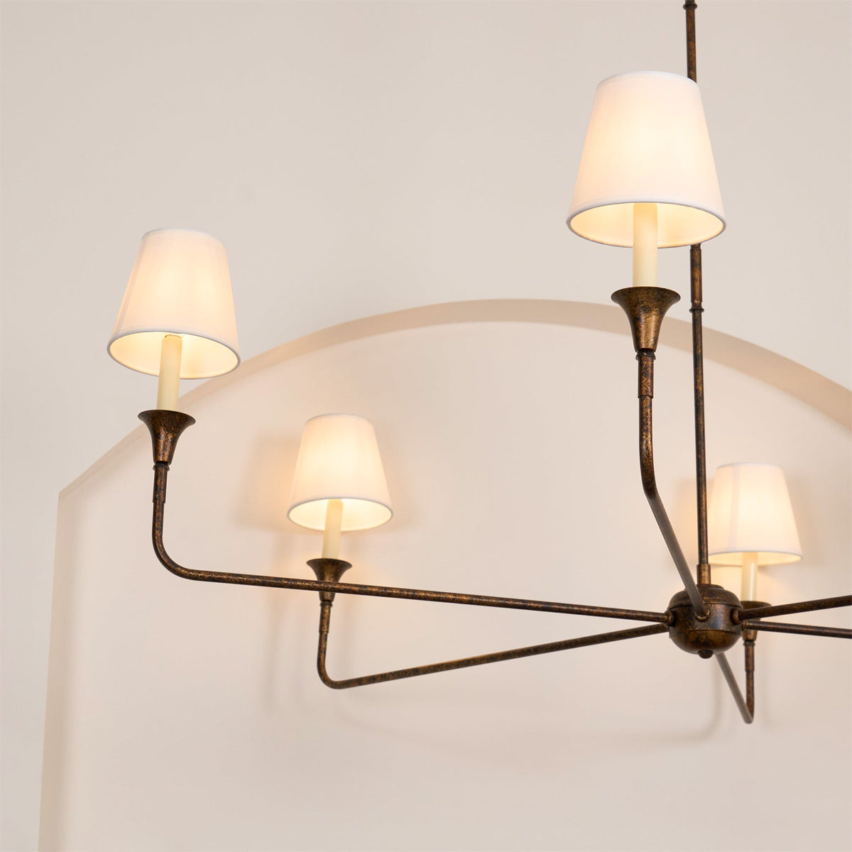 Arthaila candelabru  Vintage industrial Grande material textil