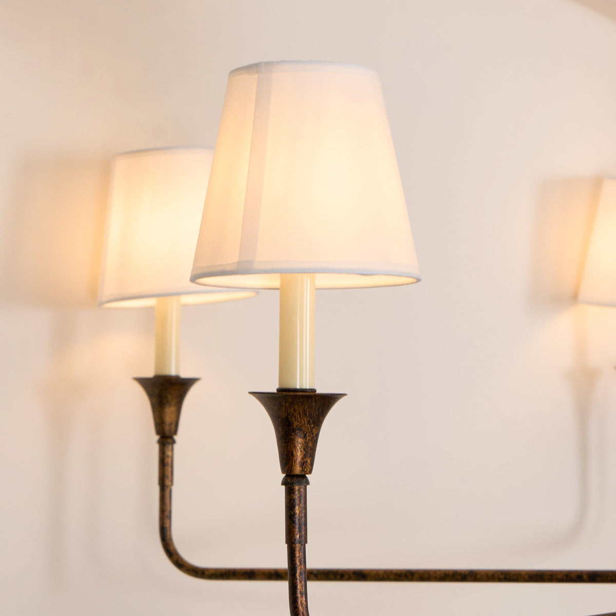 Arthaila candelabru  Vintage industrial Grande material textil