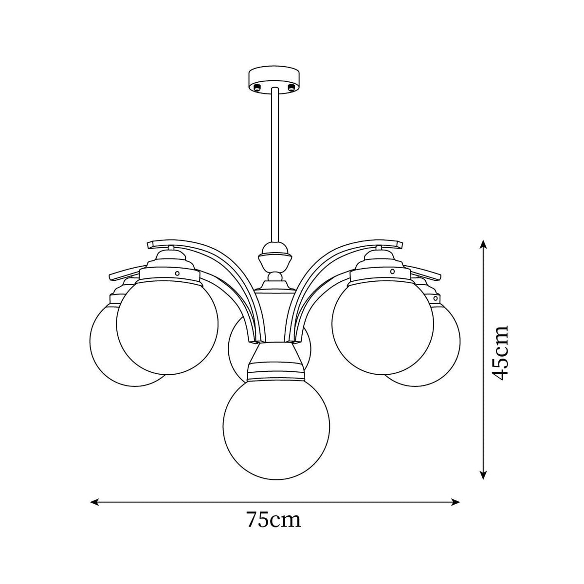 Terielaine candelabru