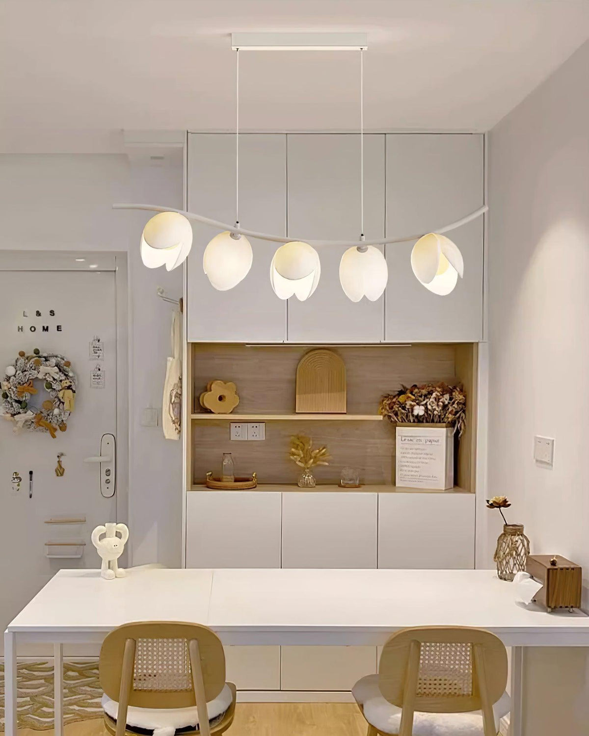 Pistachio lampă suspendată, elegantă, în stil de artă nordică