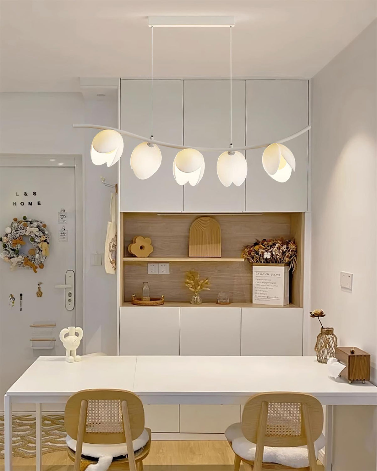 Pistachio lampă suspendată, elegantă, în stil de artă nordică