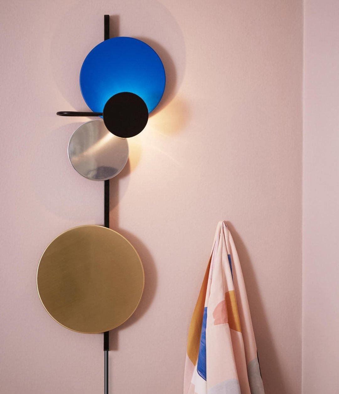 Selaaria aplică de perete, modernă, minimalistă, cu ștecher