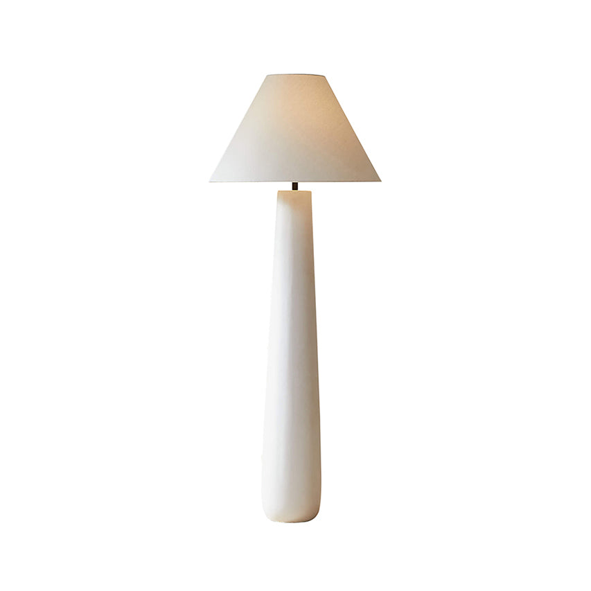 Columnil lampadar alb