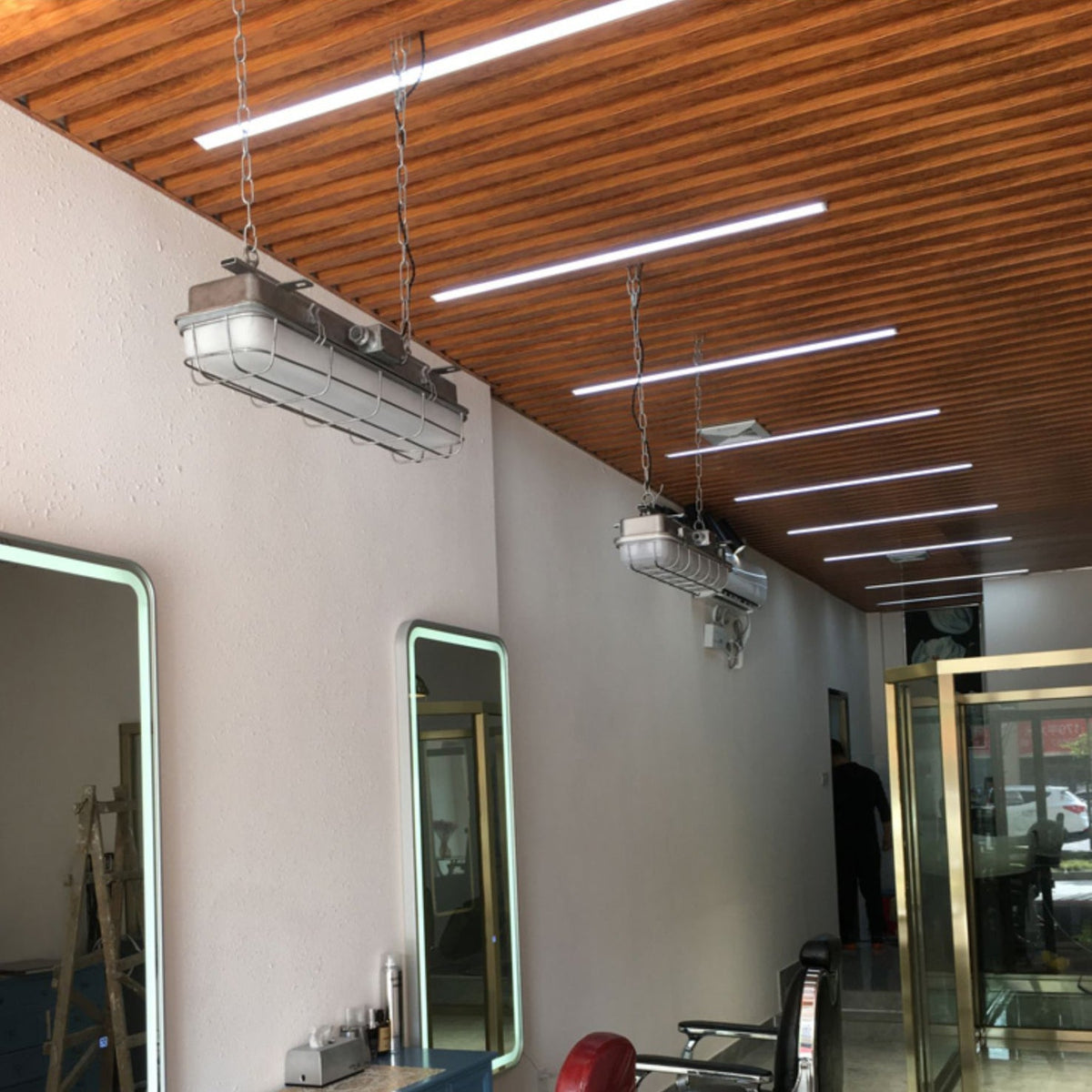 Gril lampă suspendată