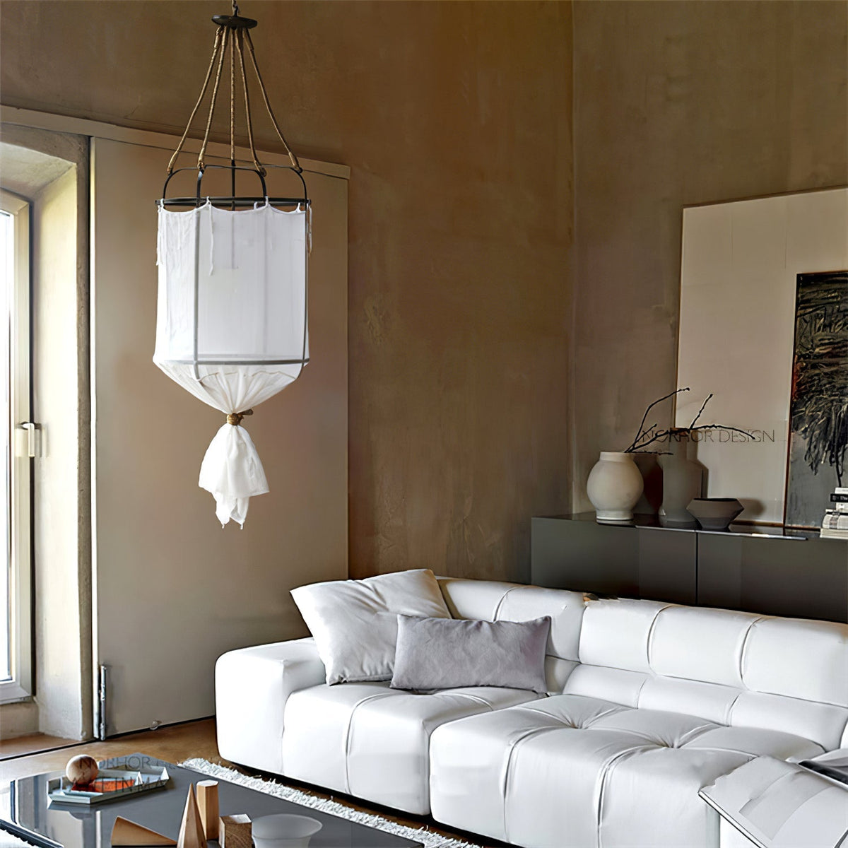 Erina candelabru din in