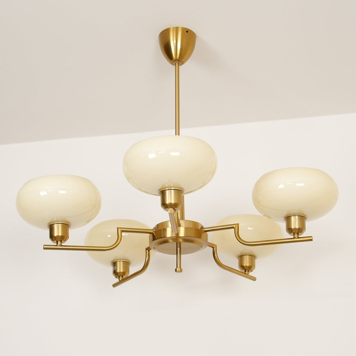 Candy candelabru din sticlă