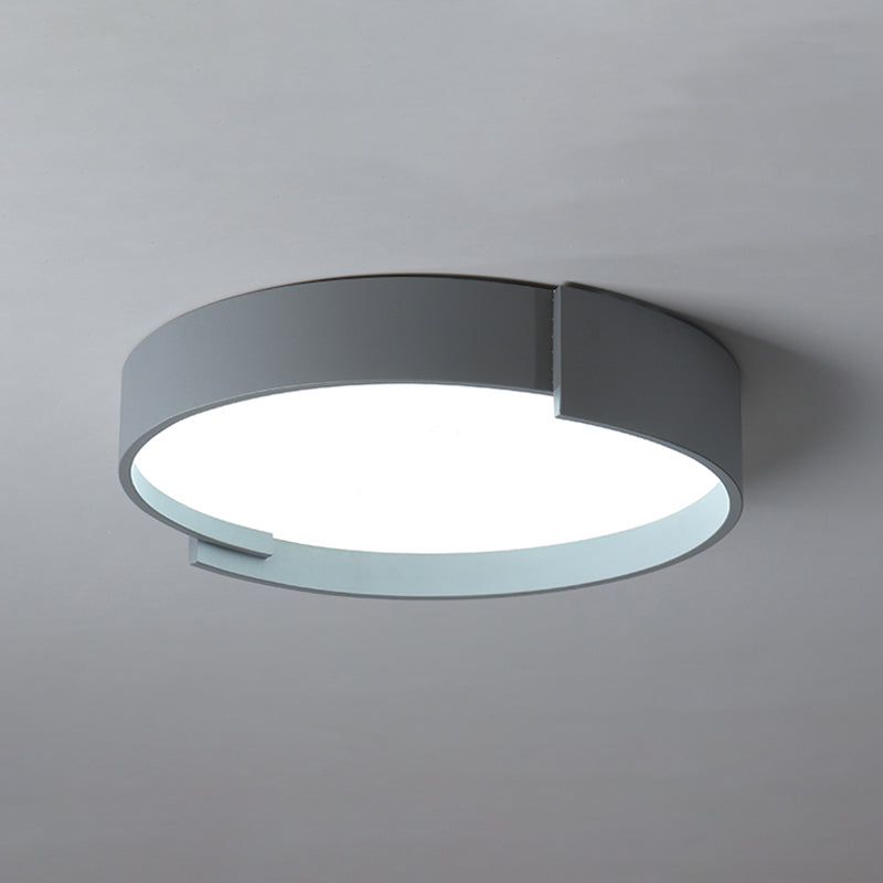 Arisha plafonieră aplicată modernă rotundă cu LED în două straturi