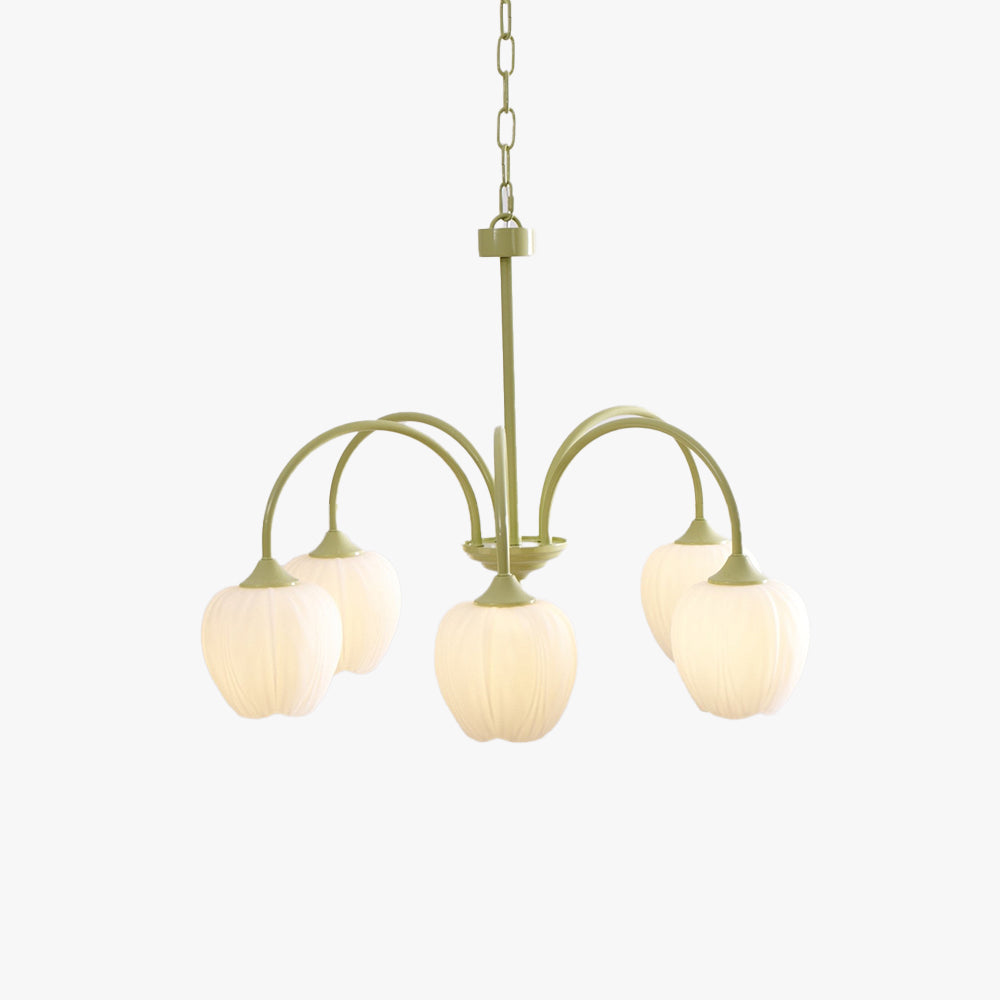 Candelabru Tulip Fresh din sticlă