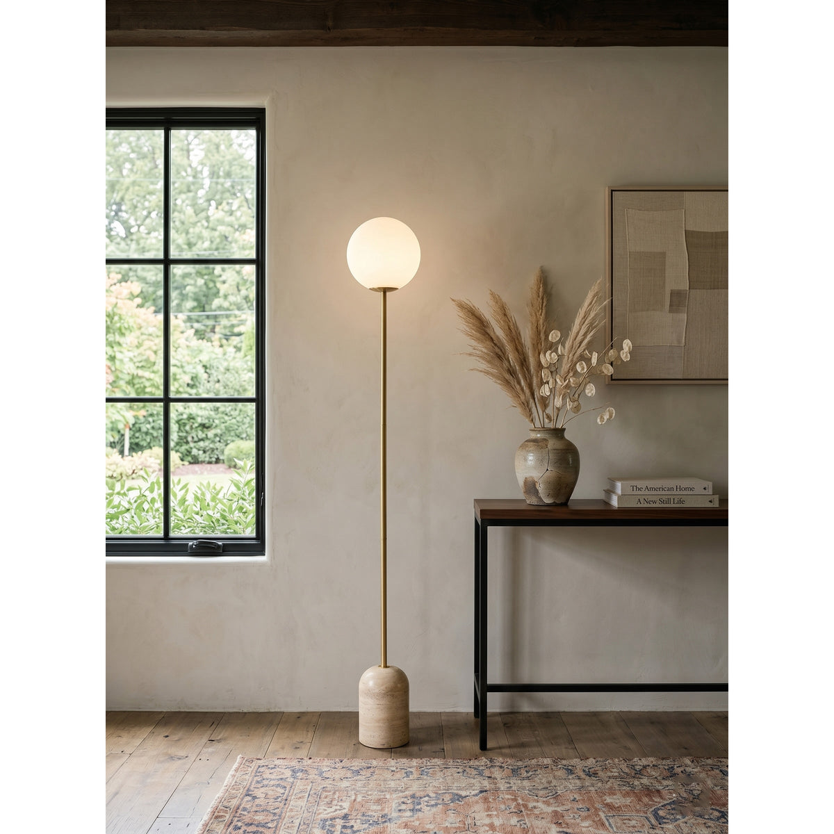 Valoia lampadar din travertin