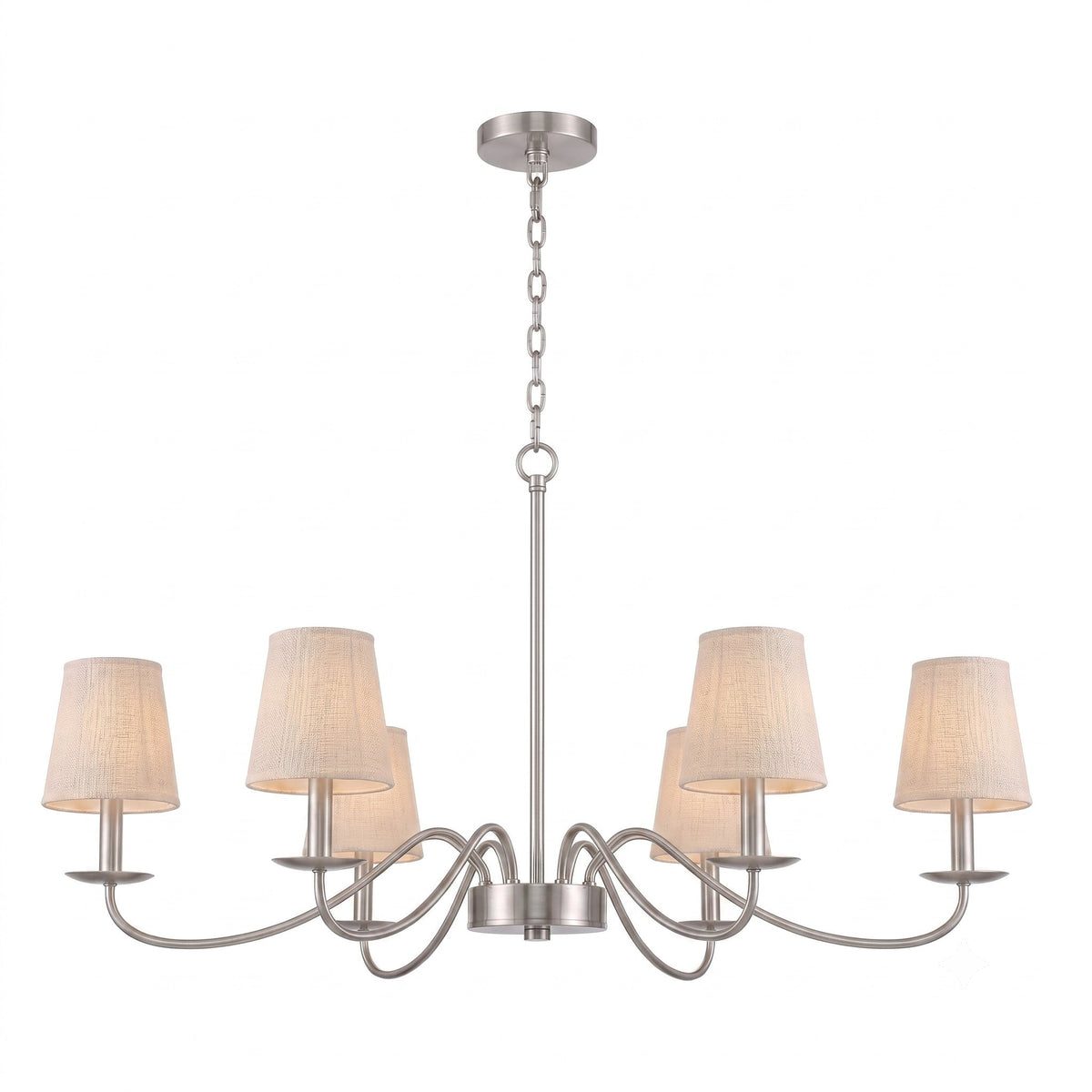 Cirerira candelabru cu ramuri din țesătură