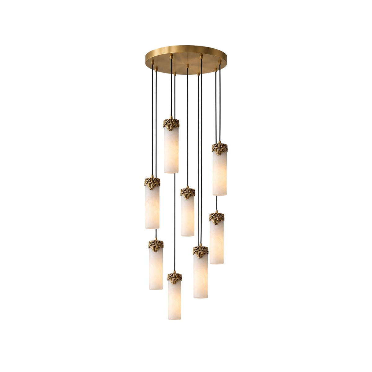 Eiralena Cascad candelabru din alabastru