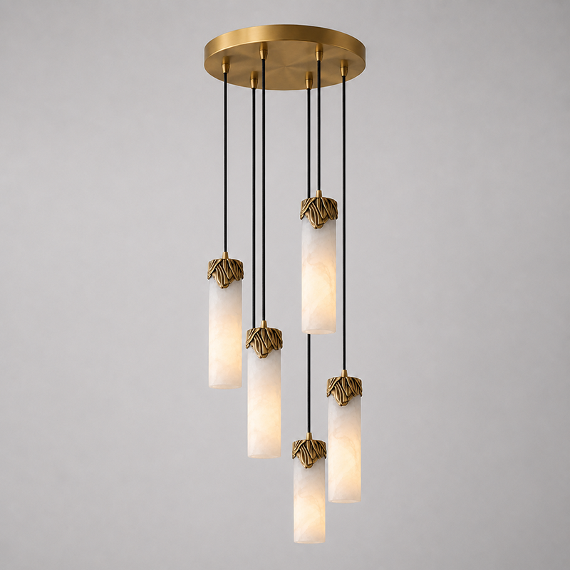 Eiralena Cascad candelabru din alabastru