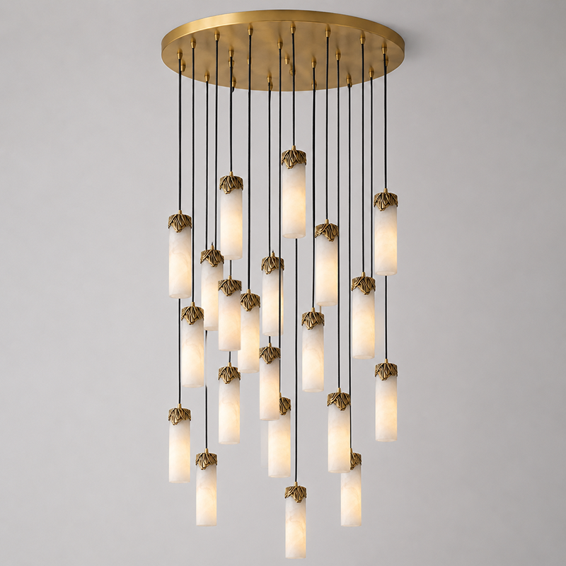 Eiralena Cascad candelabru din alabastru