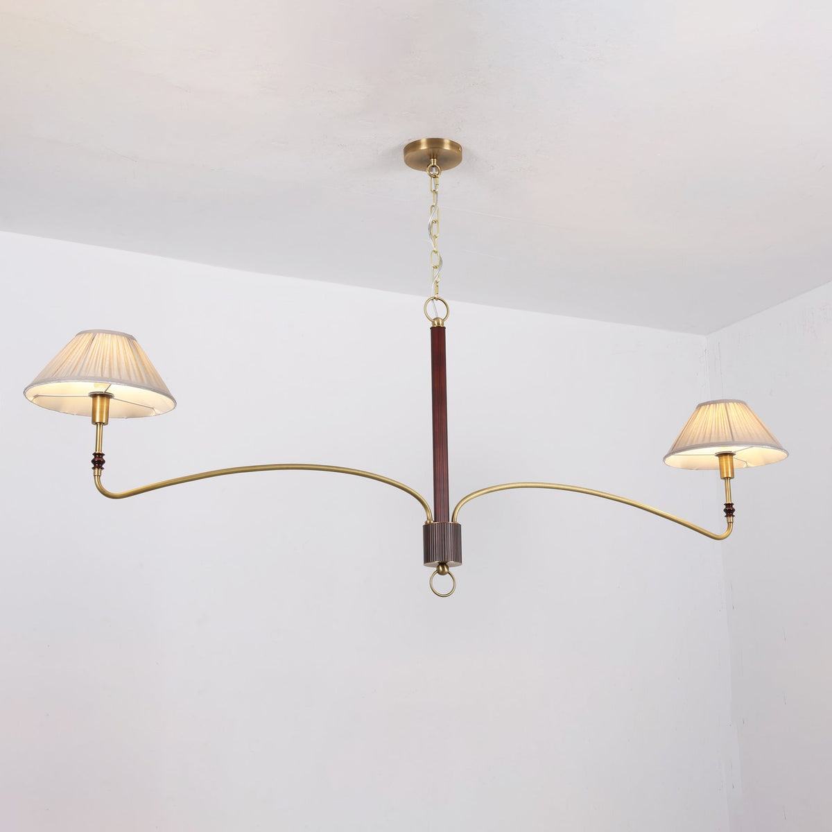 Fayron candelabru, plisat