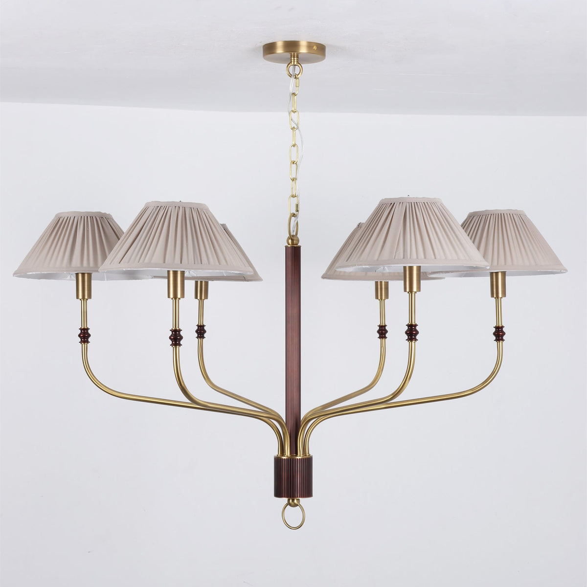 Fayron candelabru, plisat