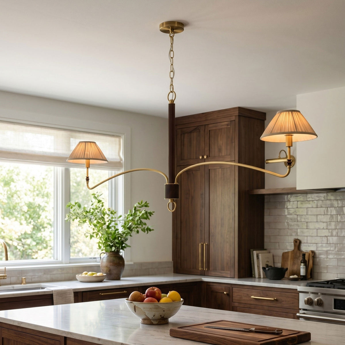 Fayron candelabru, plisat
