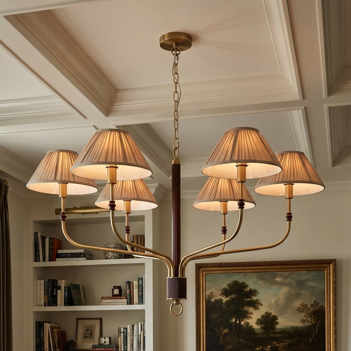 Fayron candelabru, plisat