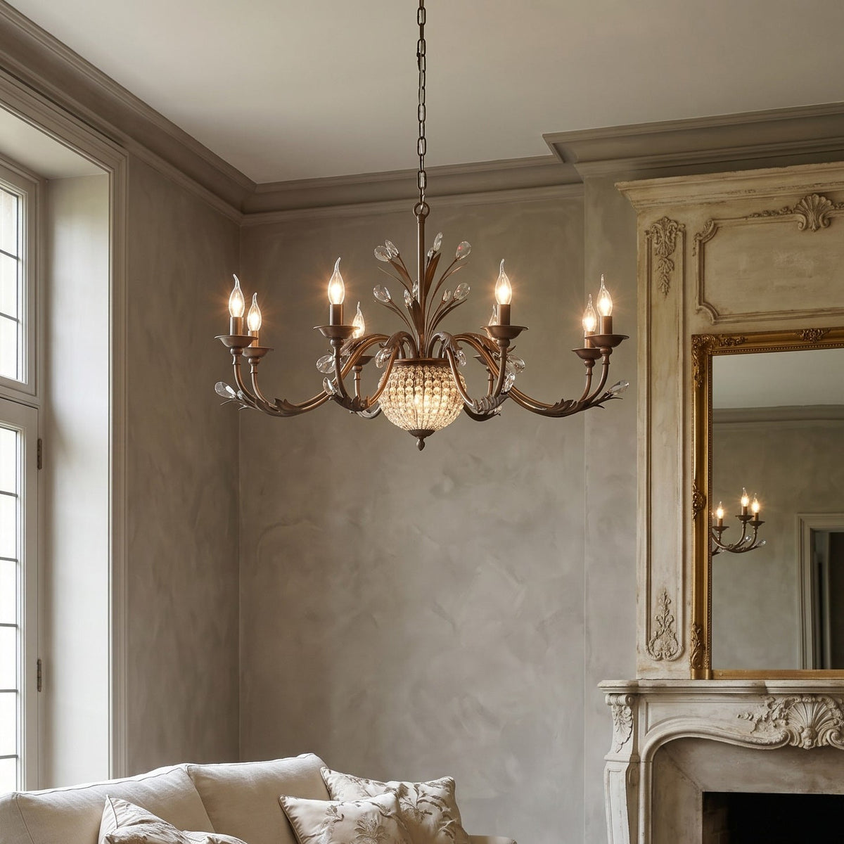 Lumuian candelabru