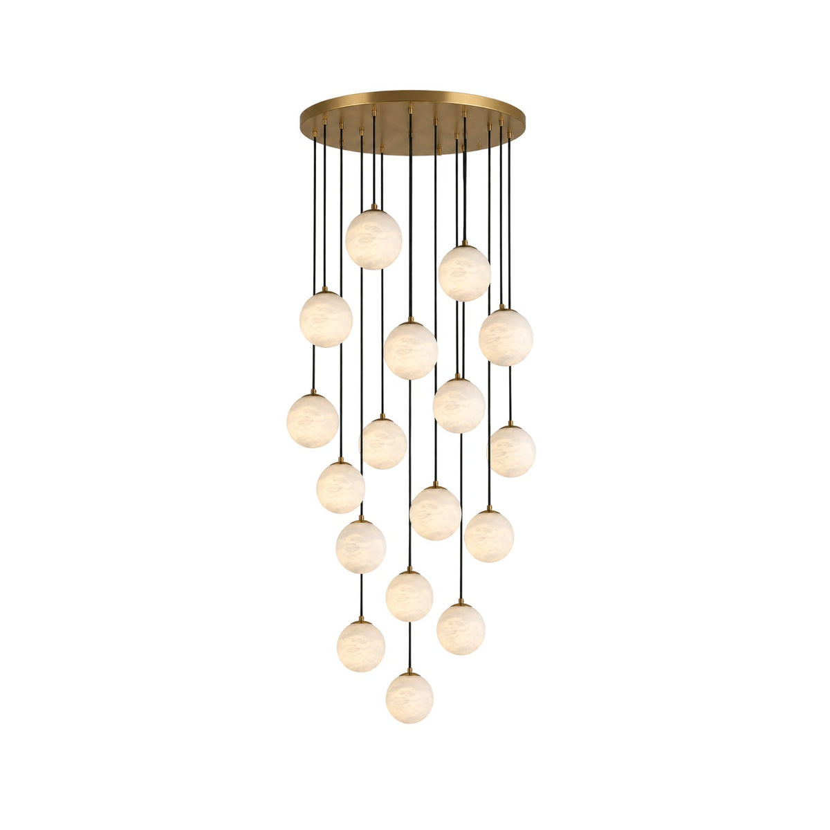 Savina candelabru din alabastru