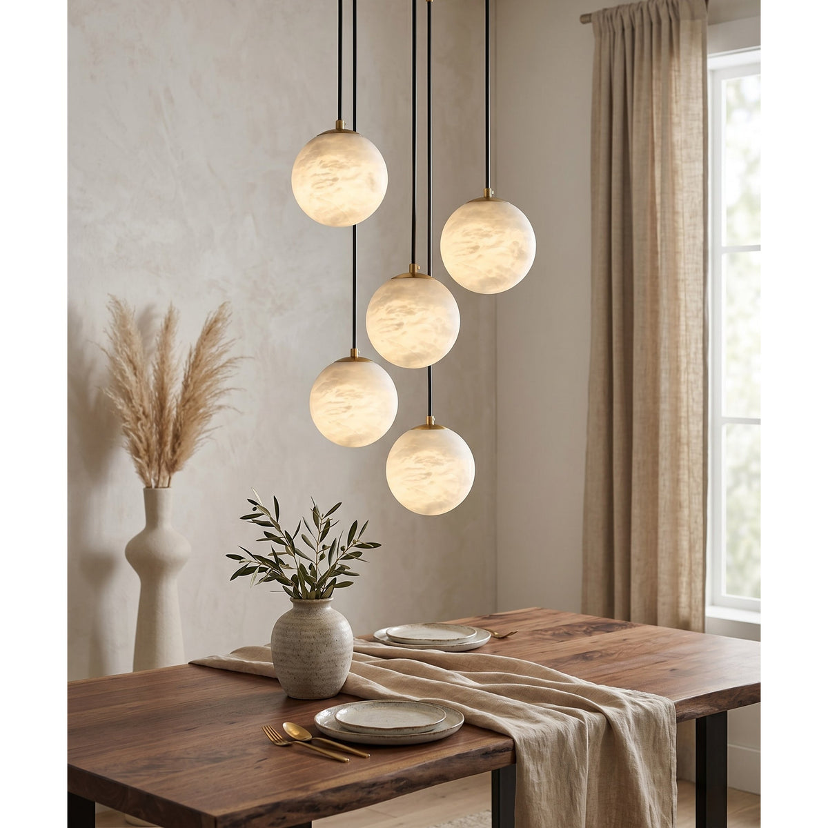 Savina candelabru din alabastru