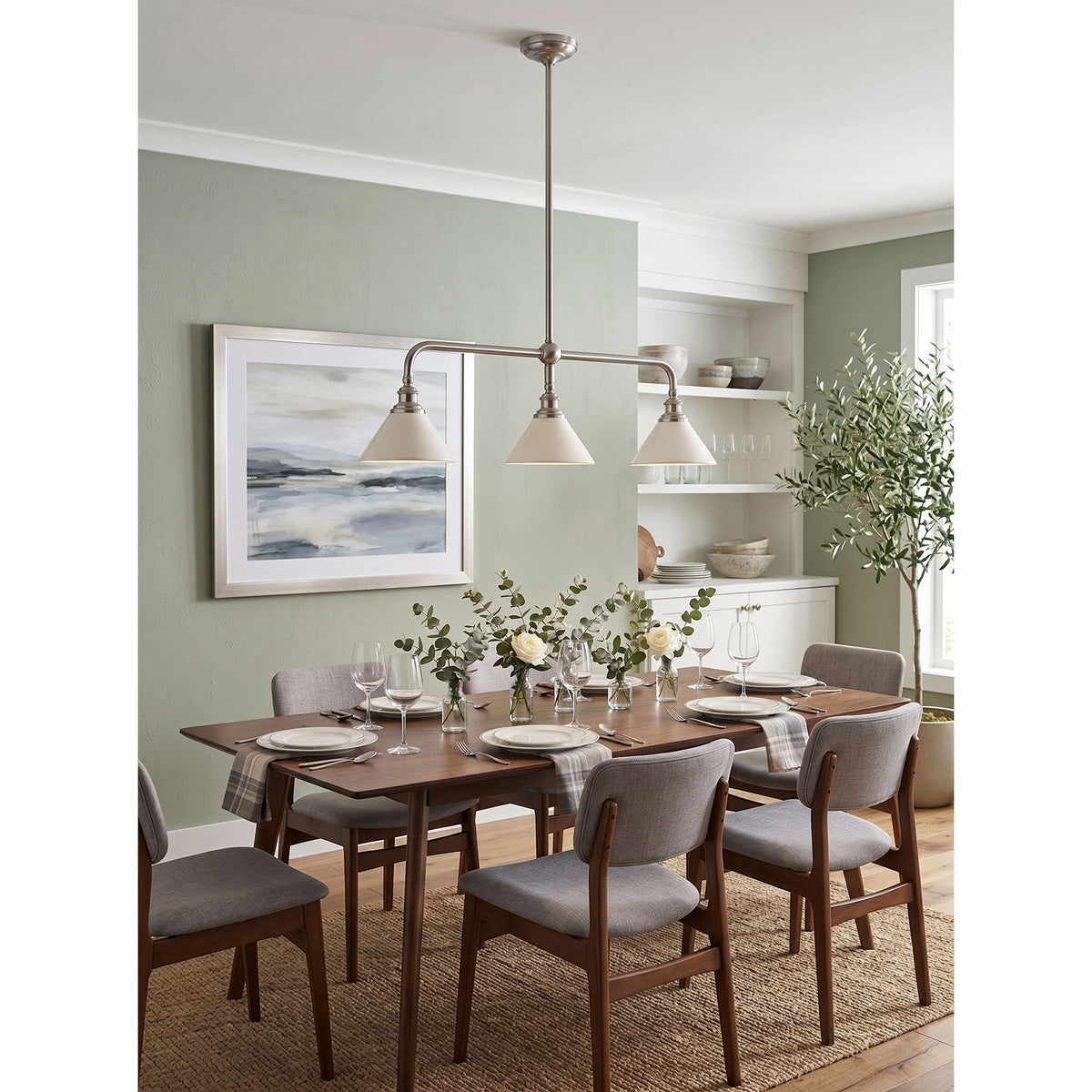 Oriivaria Eleganță din alamă candelabru 3 surse de lumină