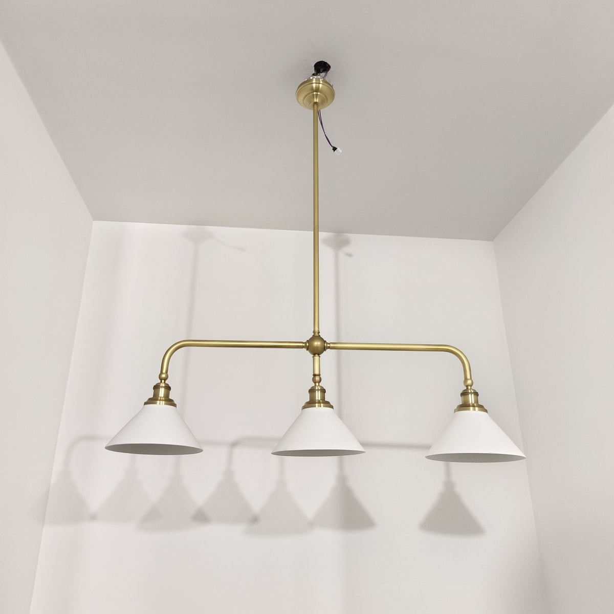 Oriivaria Eleganță din alamă candelabru 3 surse de lumină