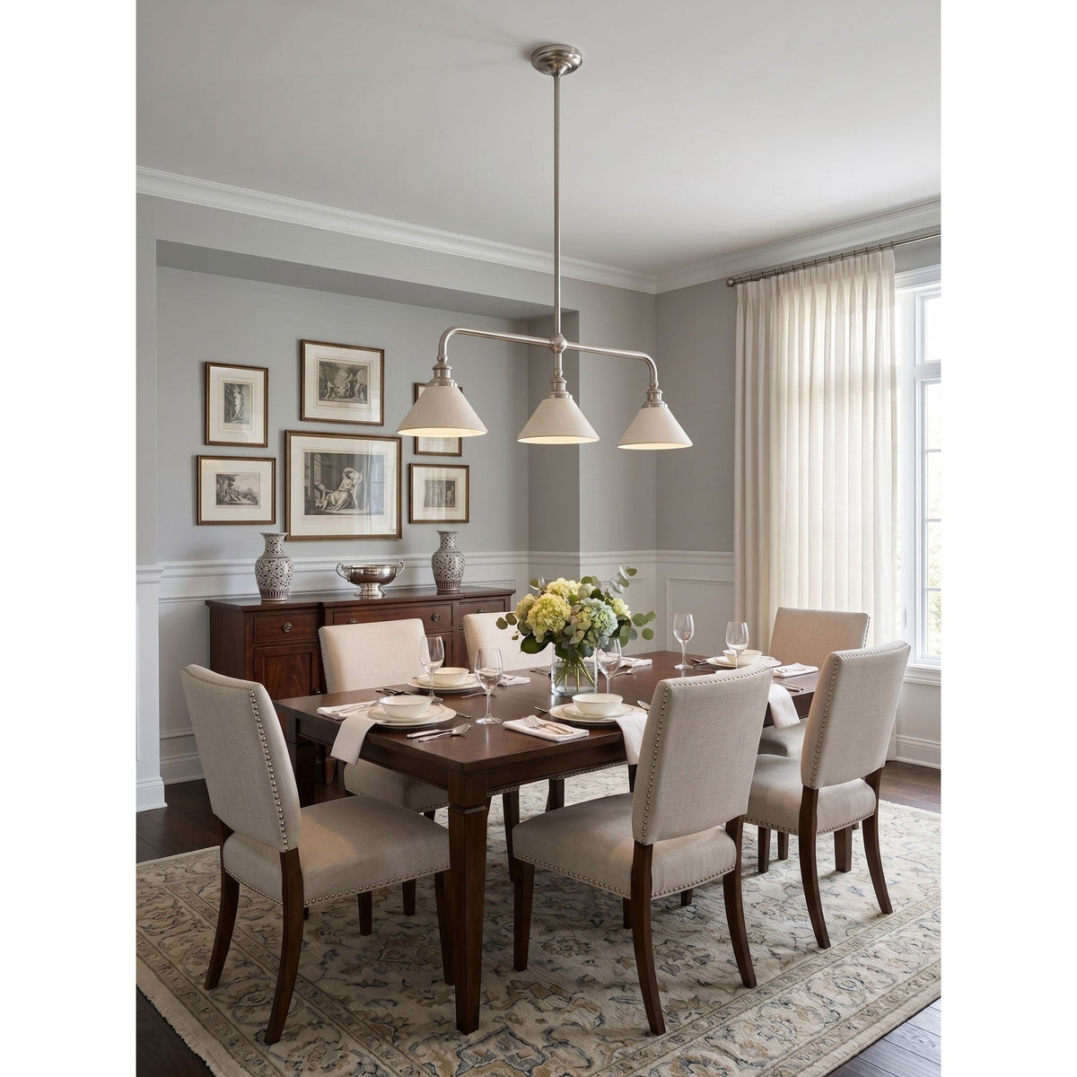 Oriivaria Eleganță din alamă candelabru 3 surse de lumină