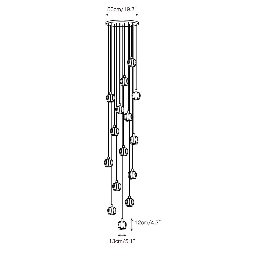 Orelivissa candelabru