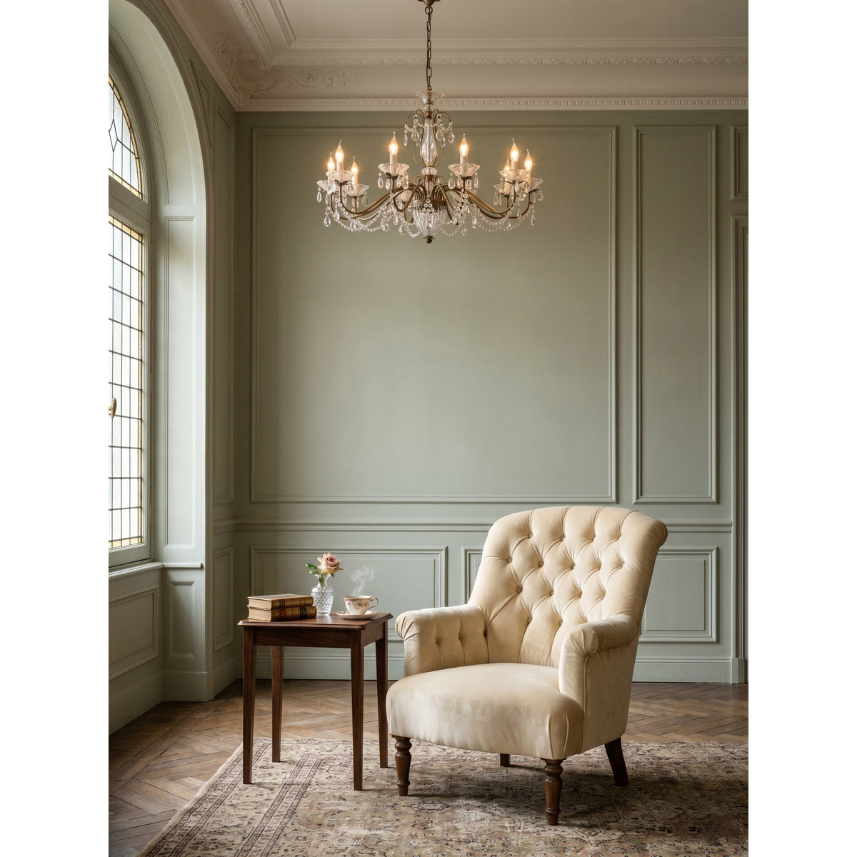 Venatici candelabru din cristal