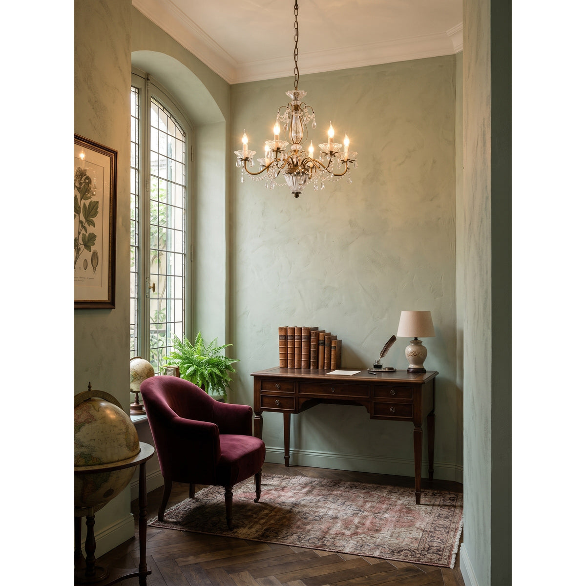 Venatici candelabru din cristal
