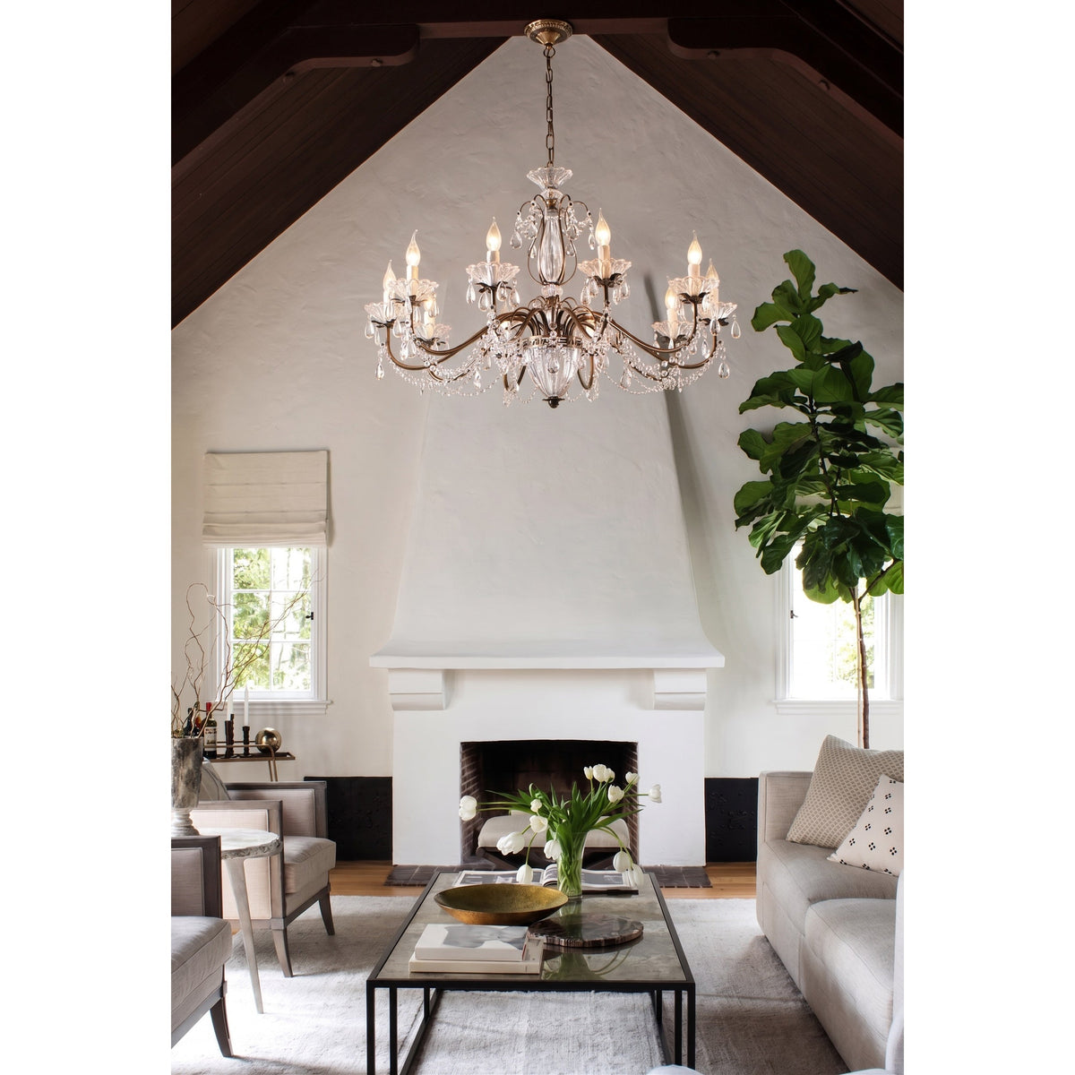 Venatici candelabru din cristal