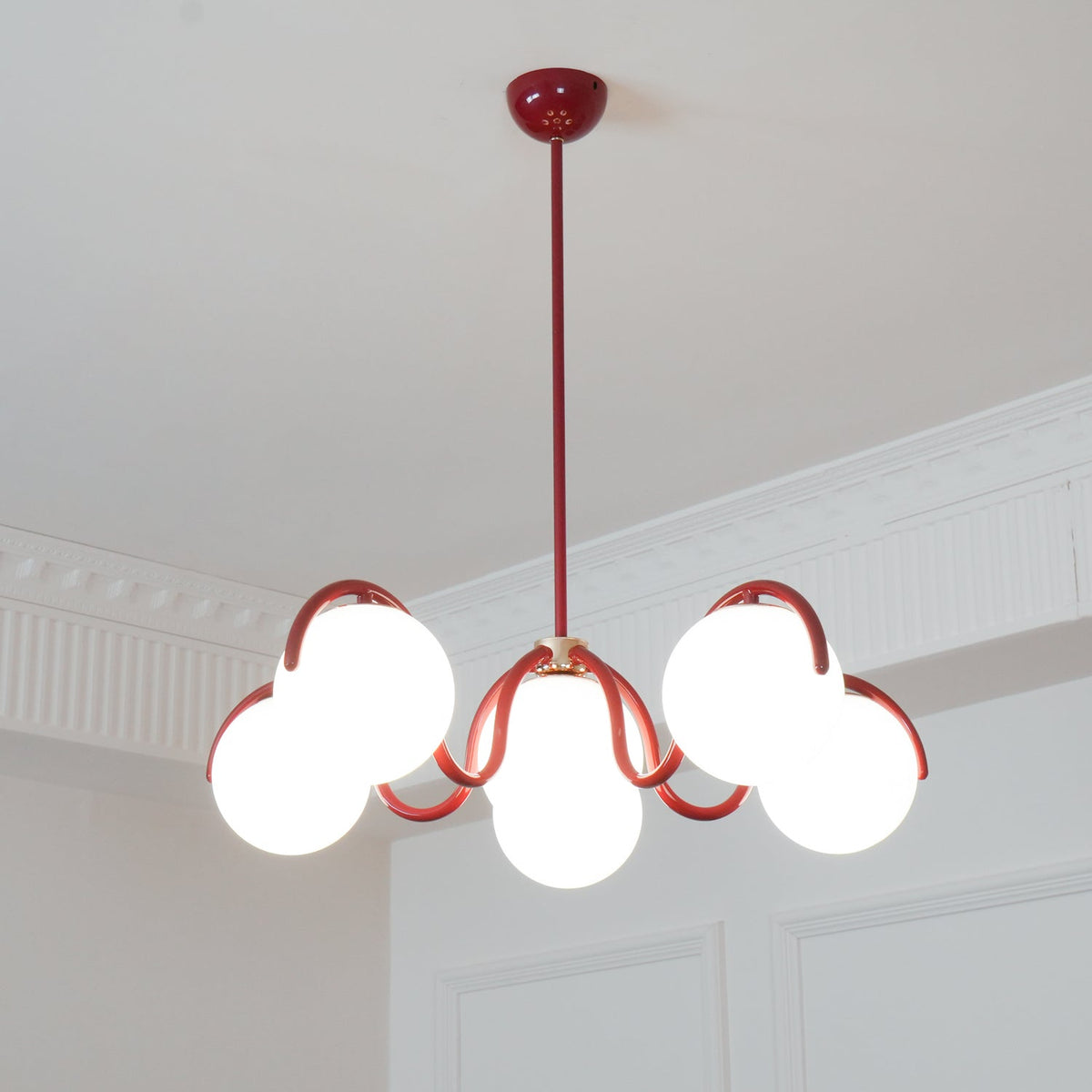 Wryn Curve candelabru liniar