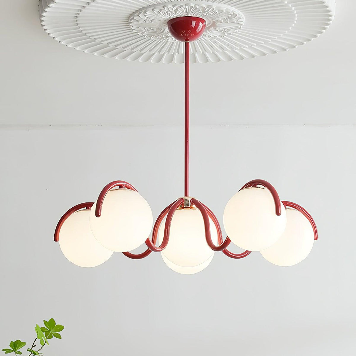 Wryn Curve candelabru liniar