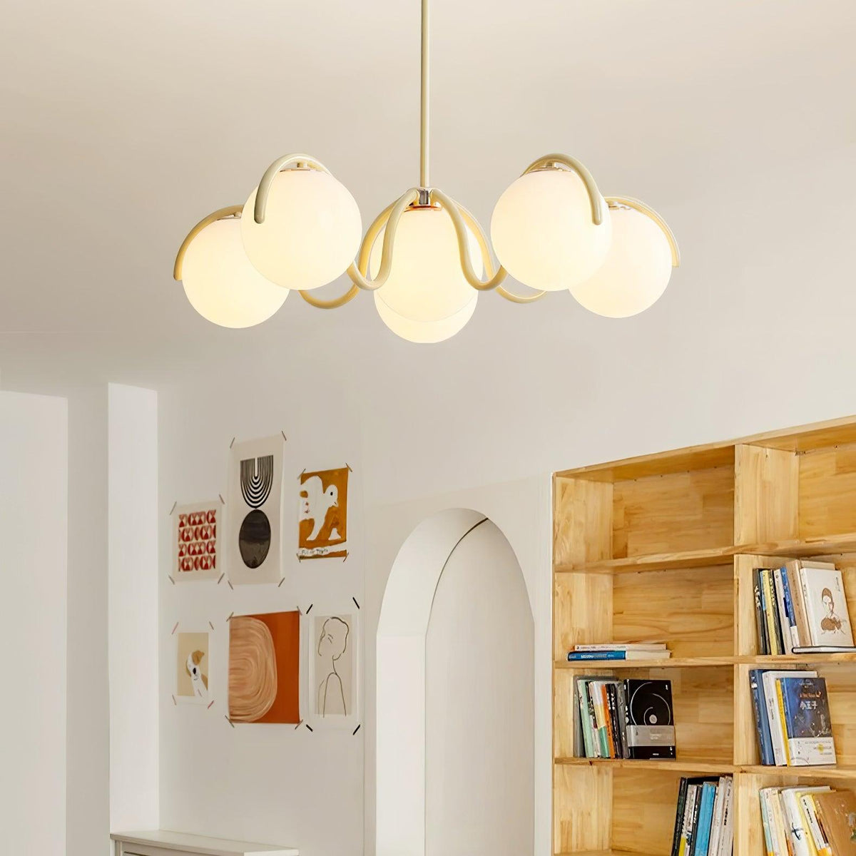 Wryn Curve candelabru liniar