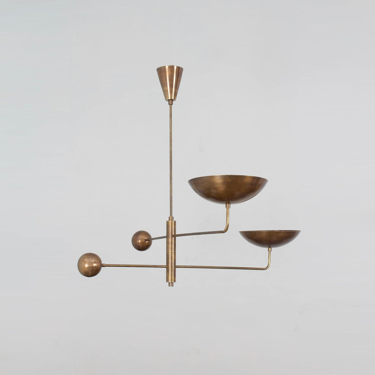 Stella candelabru, industrial, sculptural
