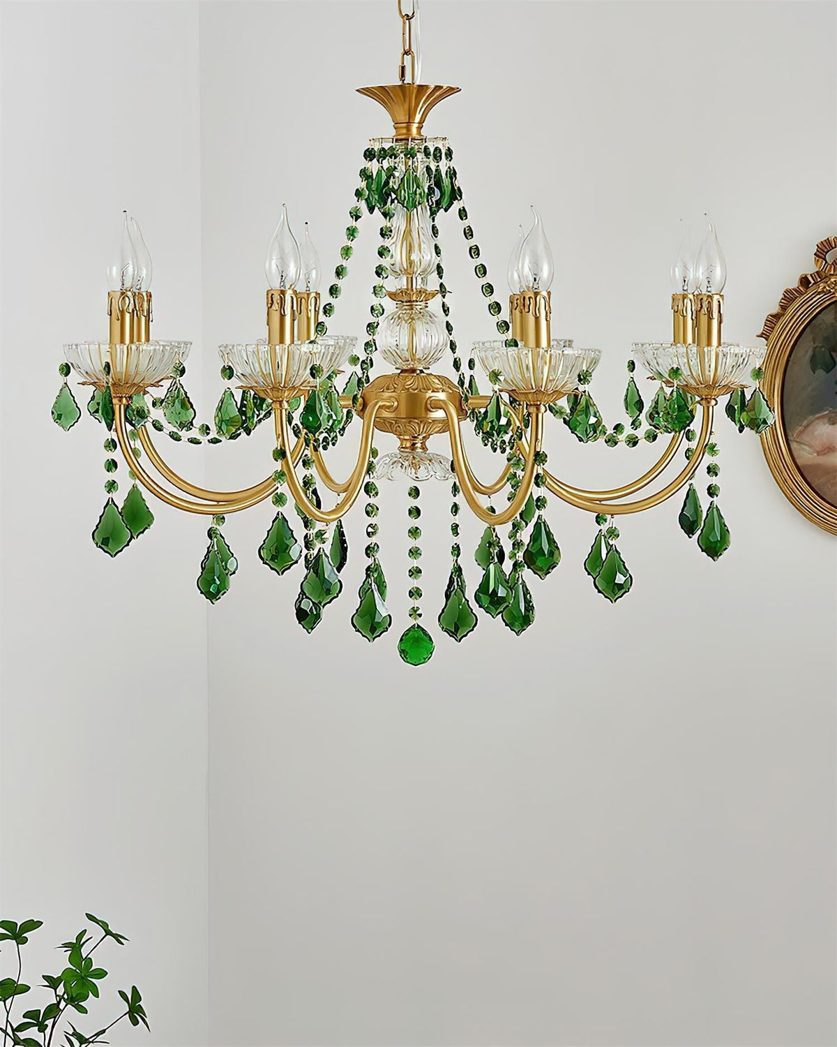 Emeralda candelabru