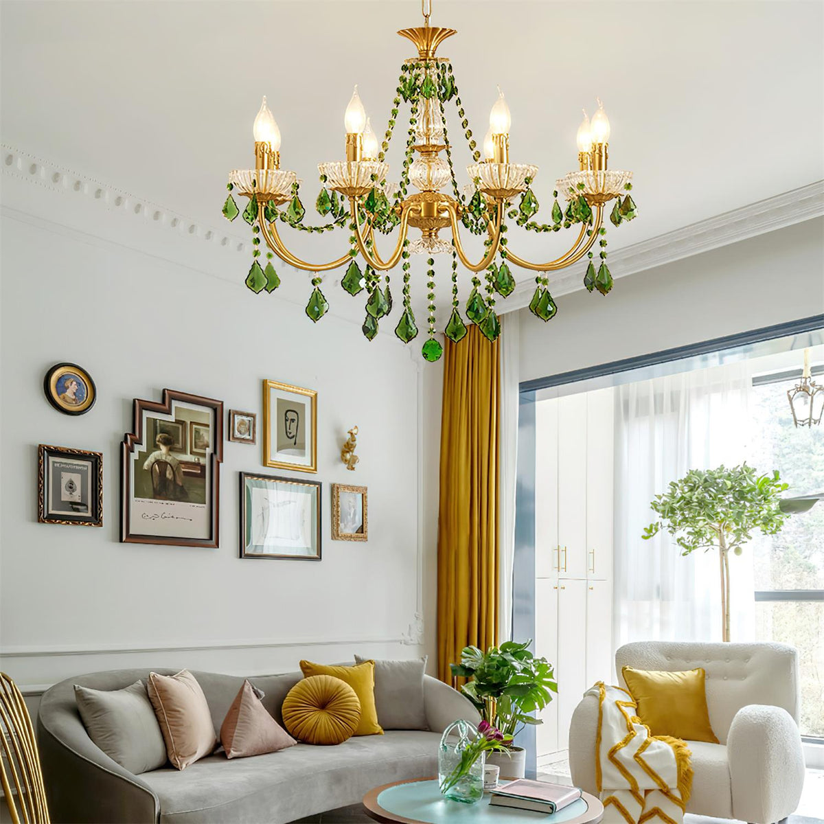 Emeralda candelabru