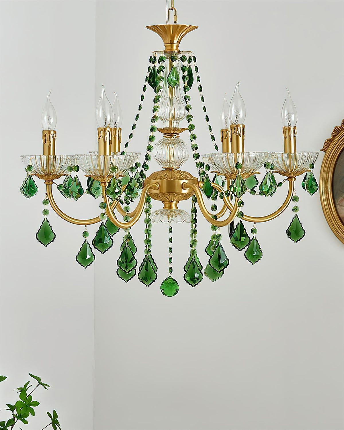 Emeralda candelabru